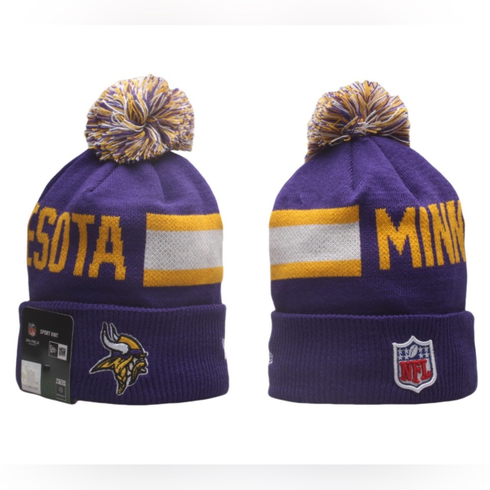 Minnesota Vikings New Era NFL Beanie OSFM Brand New